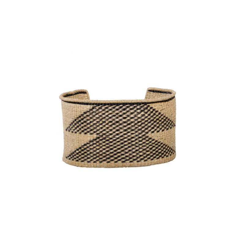 Panier rond APOLLON pour chien et chat en honc de mer coussin écru