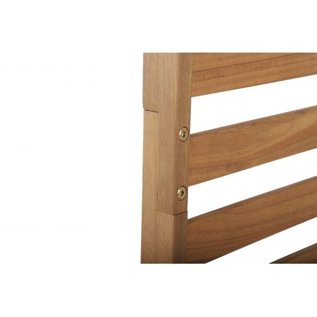 Claustra de jardin MANA en bois d'acacia FSC coloris naturel