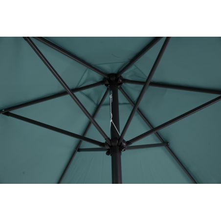 Parasol droit PANTONE ⌀3m Aluminium coloris bleu