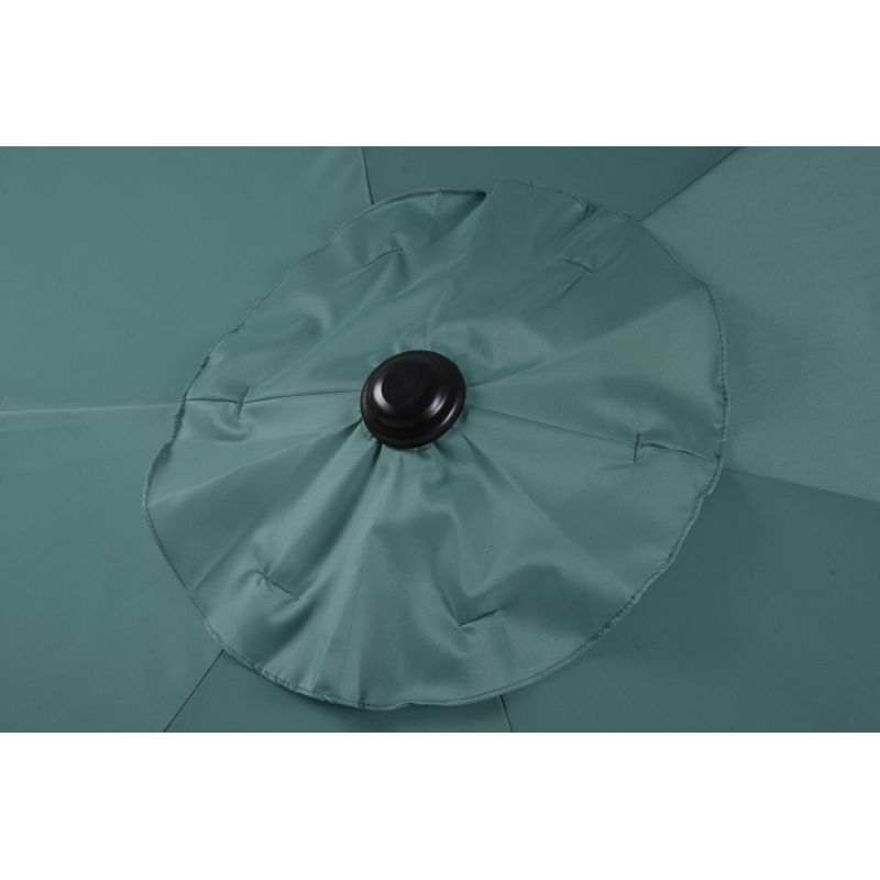 Parasol droit PANTONE ⌀3m Aluminium coloris bleu