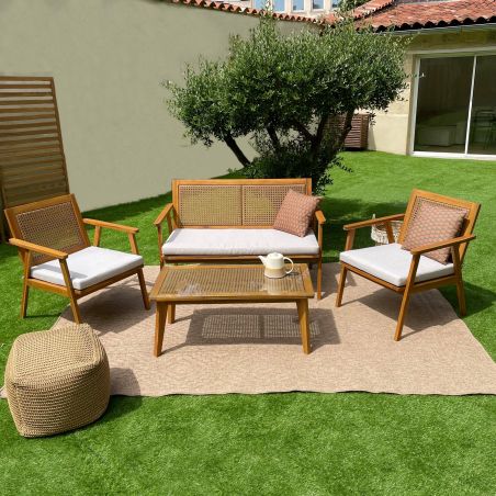 Gazon synthétique 1x5m hauteur 30mm vert
