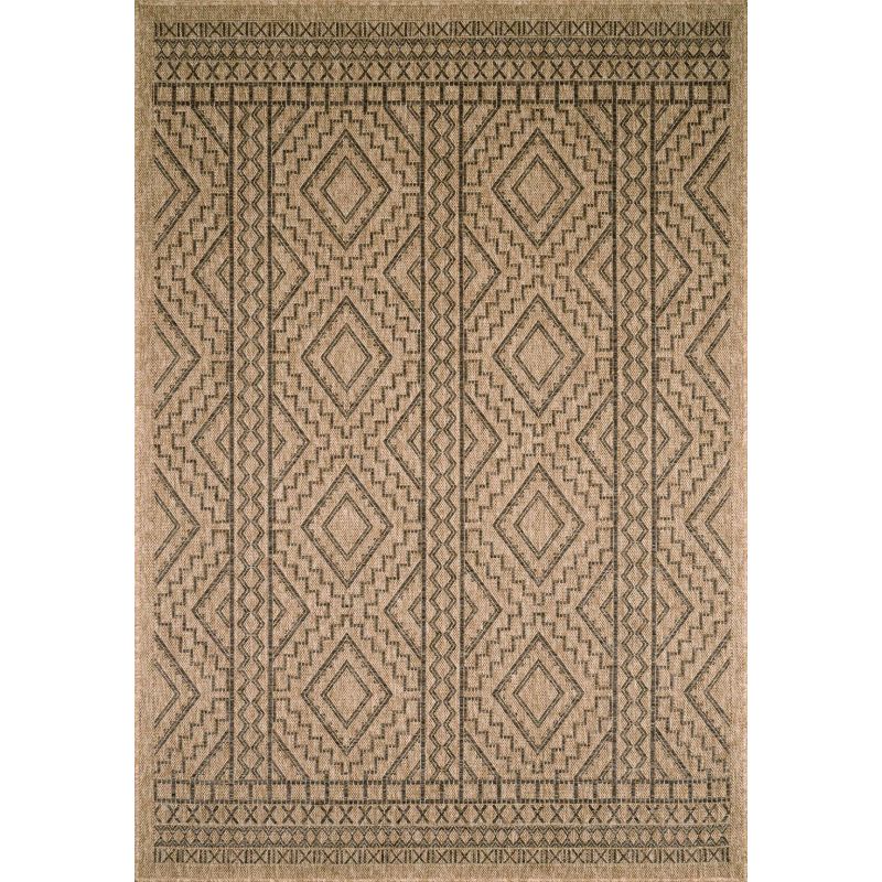 Tapis CAPRI marron aspect jute 160x230cm