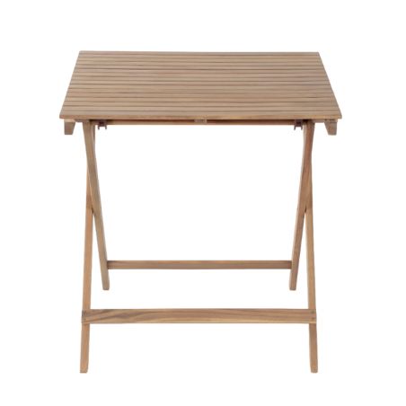 Ensemble repas AMILA 2 places en bois d'acacia et corde verte