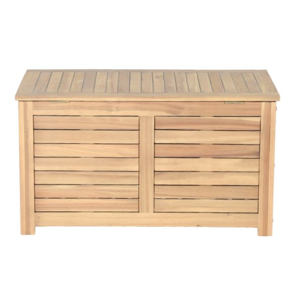 Coffre de jardin TERA en bois d'acacia90x45x50 cm