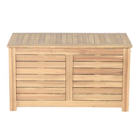 Coffre de jardin TERA en bois d'acacia90x45x50 cm