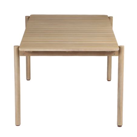 Table de jardin SAMOA en bois d'acacia blanchi 180cm