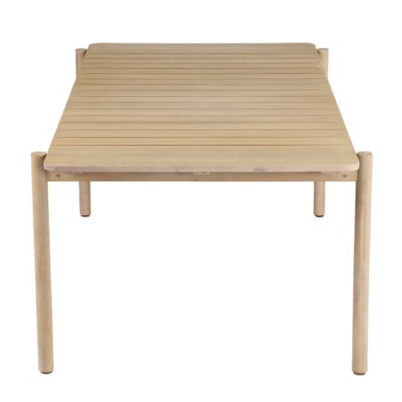 Table de jardin SAMOA en bois d'acacia blanchi 210 cm