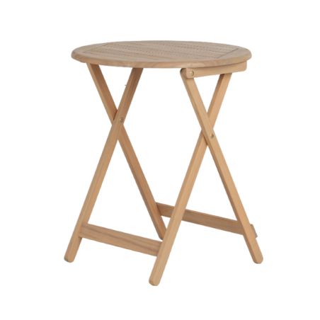 Ensemble table et chaises de jardin RIMINI en bois d'acia et textilène vert kaki
