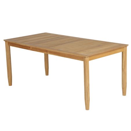 Ensemble table et bancs SAFARI en bois teck 6 personnes