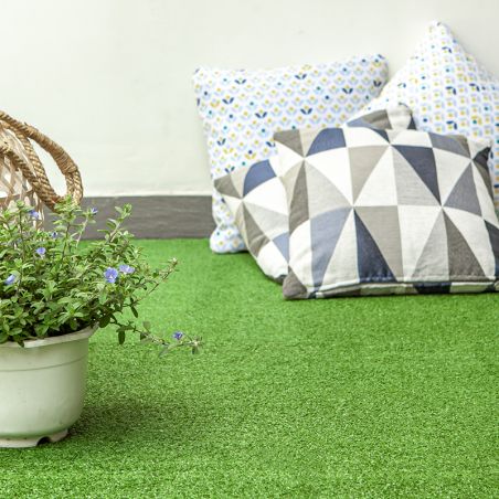 Gazon synthétique 1x3m hauteur 10mm vert