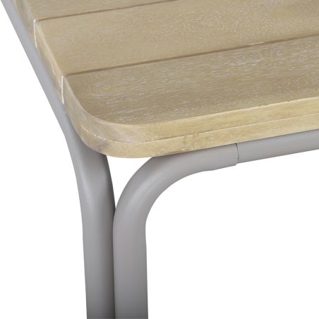Table de jardin ASTI en bois d'acacia FSC160 cm