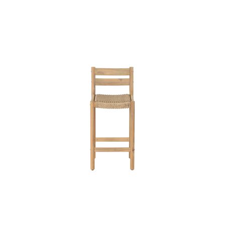 Lot de 2 tabourets de bar MINA hauteur d'assise 65 cm