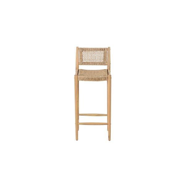 Lot de 2 tabourets de bar NURI hauteur d'assise 75 cm