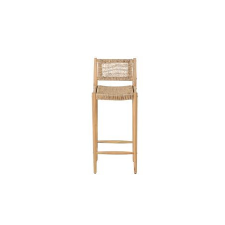 Lot de 2 tabourets de bar NURI hauteur d'assise 75 cm