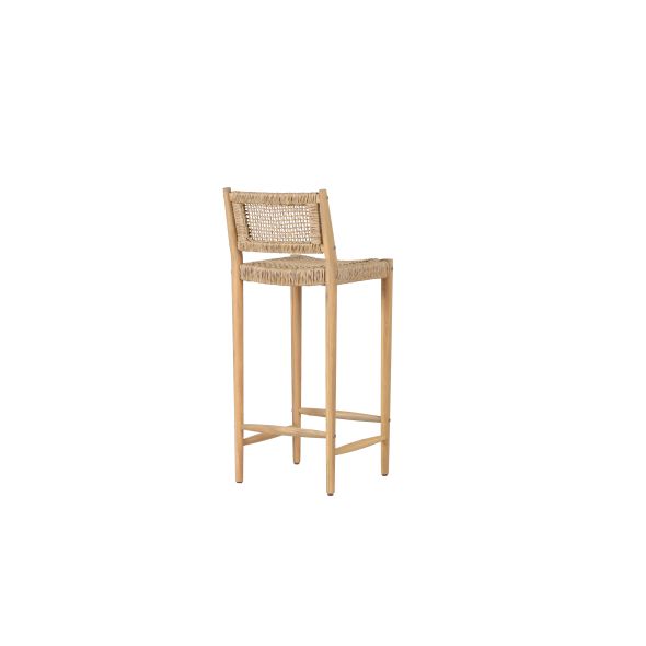 Lot de 2 tabourets de bar NURI hauteur d'assise 75 cm