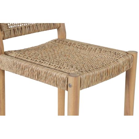 Lot de 2 tabourets de bar NURI hauteur d'assise 75 cm