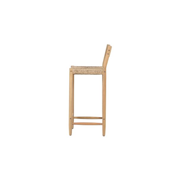 Lot de 2 tabourets de bar NAHA hauteur d'assise 75 cm