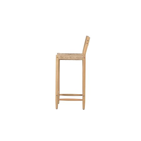 Lot de 2 tabourets de bar NAHA hauteur d'assise 75 cm