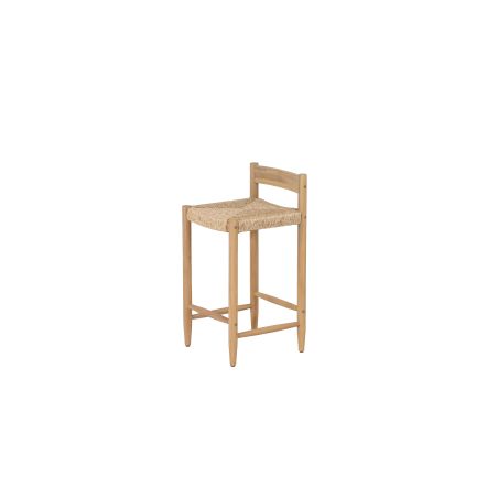 Lot de 2 tabourets de bar TEVA hauteur d'assise 65 cm